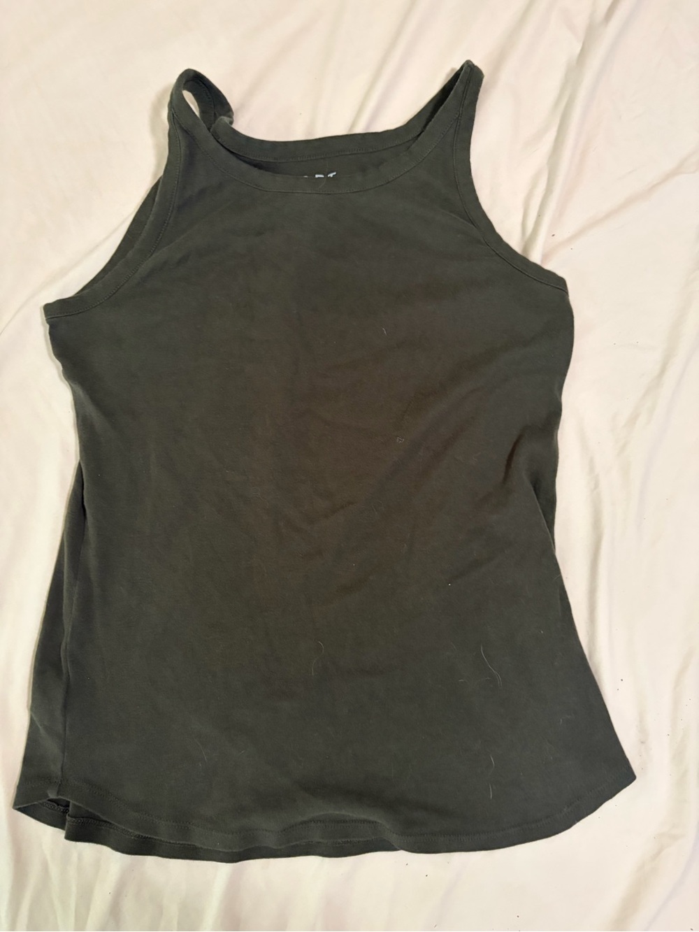 LOFT Tank Top - Black/dark green